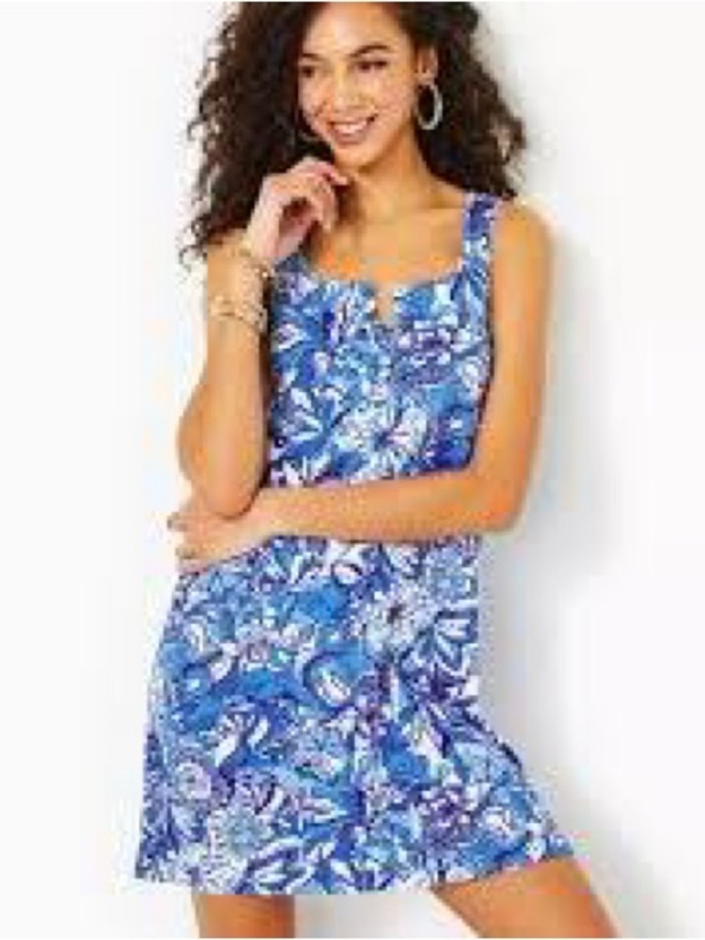 Lilly Pulitzer Lela Henley Tank Dress